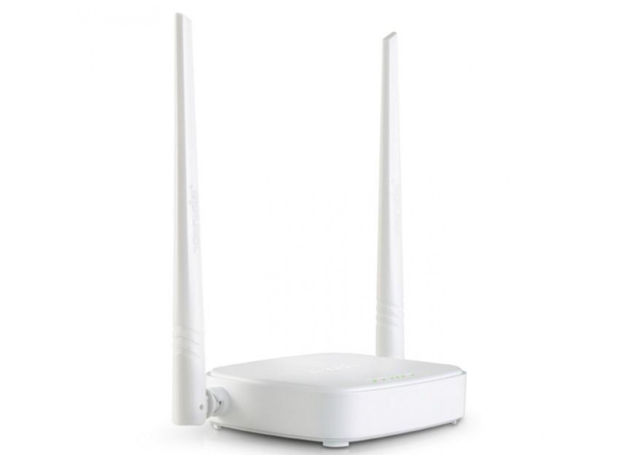 router wifi n300 bianco con due antenne esterne