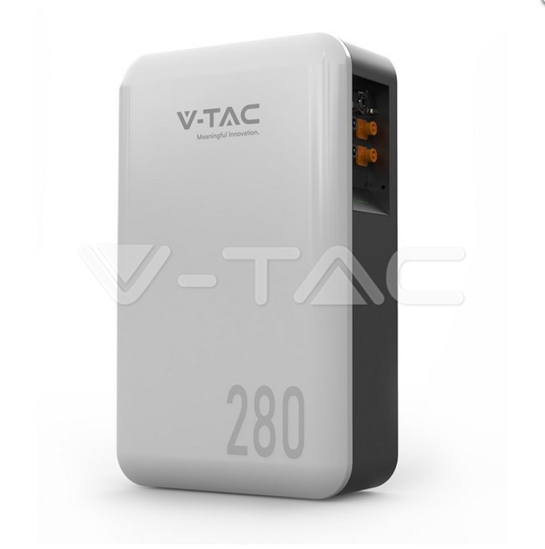 batteria accumulo lfp 51 2 v v tac vista frontale per installazione a parete batteria accumulo lfp 51 2 v v tac vista frontale installazione a parete