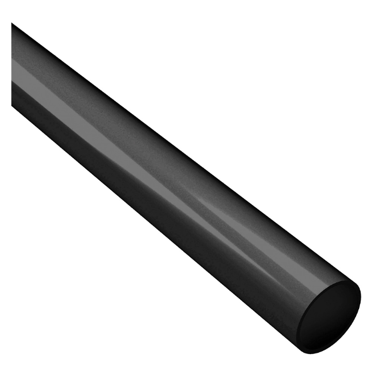 tubo rigido pvc nero 20 mm 2 m tubo rigido pvc nero diametro 20 mm lunghezza 2 m