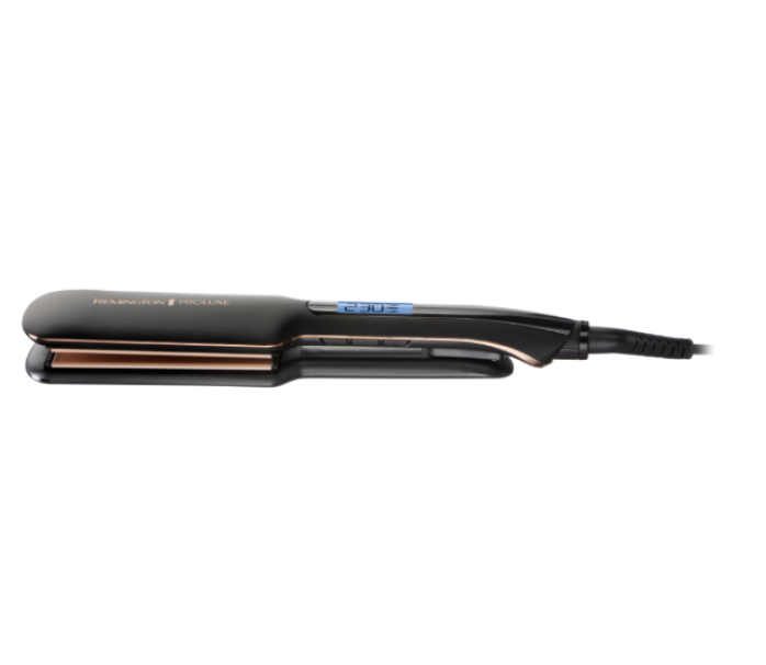 piastra capelli remington proluxe midnight wide vista laterale piastra capelli remington proluxe midnight wide vista laterale