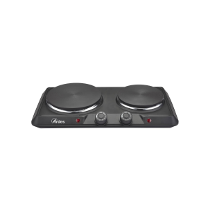 Fornello elettrico 2 piastre ghisa  ø 15 & 18 cm  - arfoel05