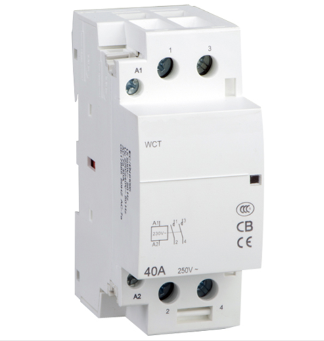 contattore modulare chint wct 2 poli 230 vac contattore modulare chint wct 2 poli 230 vac per guida din