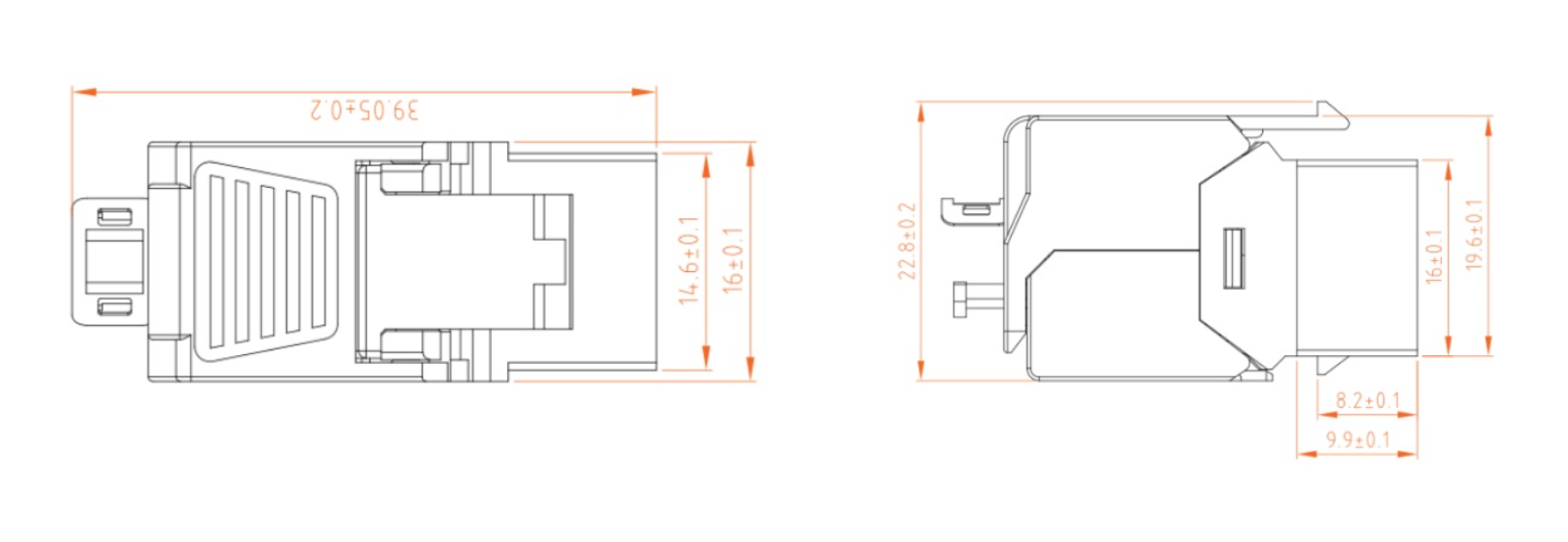 presa keystone rj45 cat 6 stp componenti montaggio tool less presa keystone rj45 cat 6 stp componenti montaggio tool less