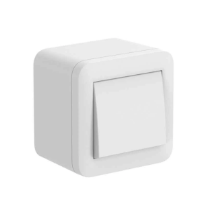 Deviatore interruttore 10a  contenitori da superficie 68x68x48 mm  - 60474