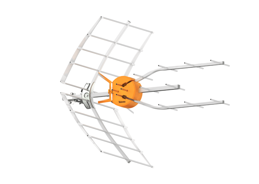 antenna uhf intelligente a6 televu00e9s per dtt dvb t2 e uhd