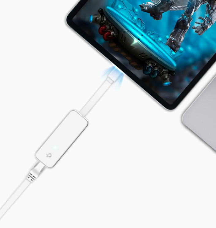 adattatore usb c ethernet utilizzo con pc portatile adattatore usb c a ethernet rj45 collegato a notebook