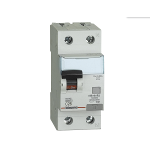 Magnetotermico differenziale 1p n 25a 30ma  ga8813ac25