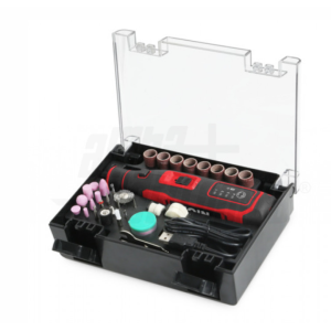 Utensile rotativo multifunzione con set 54 accessori a batteria   - 98-090