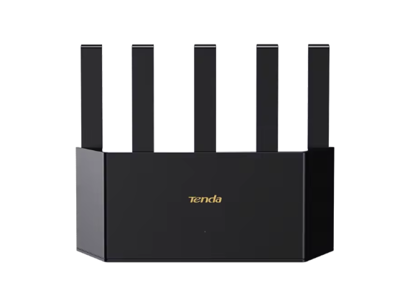 router wifi 7 tenda te3l be3600 vista frontale con 5 antenne router wifi 7 tenda te3l be3600 vista frontale con 5 antenne