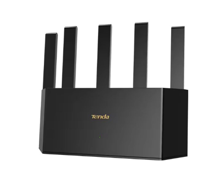 router wifi 7 tenda te3l be3600 vista tre quarti con antenne esterne router wifi 7 tenda te3l be3600 vista tre quarti con antenne esterne