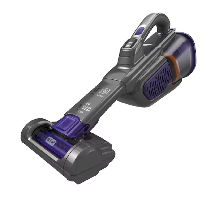 aspirabriciole black decker con testina per peli e spazzola motorizzata aspirabriciole black decker con testina per peli e spazzola motorizzata