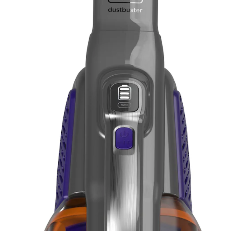 comandi aspirabriciole black decker con indicatore batteria e filtro comandi aspirabriciole black decker con indicatore batteria e filtro