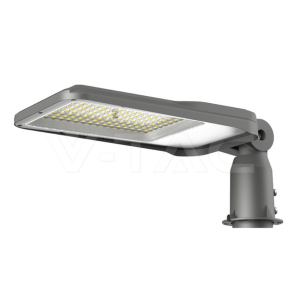 Lampione armatura stradale led 150w 4000k 120lm/w con inclinazione regolabile grigia   - 244906