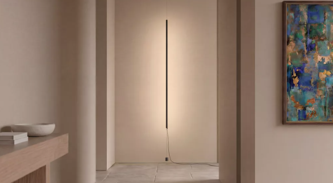 Installazione ambiente interno Philips Hue Signe Gradient lampada philips hue signe gradient installata in ambiente interno