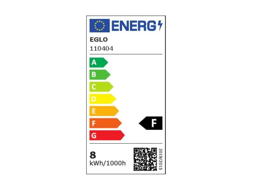 etichetta energetica lampadina led eglo classe f 8 kwh 1000h etichetta energetica lampadina led eglo classe f 8 kwh 1000h