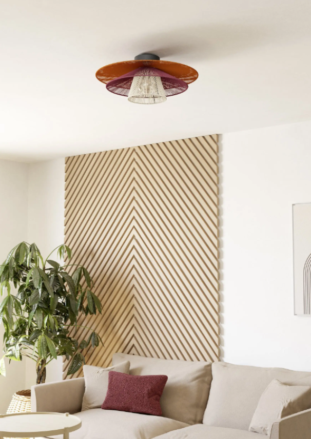 plafoniera eglo pignona installazione a soffitto in soggiorno plafoniera eglo pignona installata a soffitto in soggiorno con luce diffusa