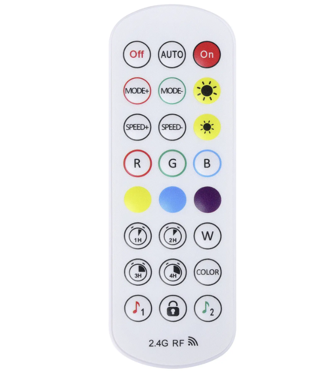Telecomando per striscia led rgbw eglo glow Telecomando rf 24g per controllo striscia led rgbw