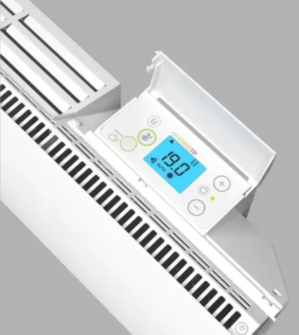 termostato lcd radiatore noirot walter programmazione temperatura termostato con display lcd retroilluminato radiatore noirot walter con comandi di programmazione