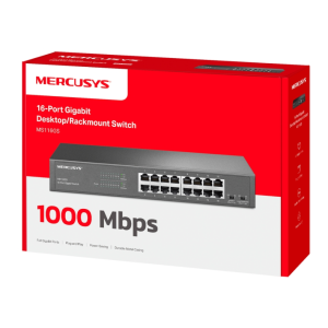 Switch desktop/rack da 16 porte gigabit 294mm   - ms-ms116gs
