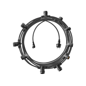 Catena luminosa 10 portalampada e27 ip44  1175190030