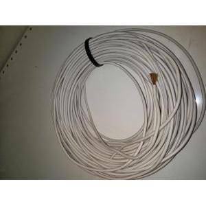 Al metro cavo per alte temperature 1x4, con isolamento e guaina in gomma siliconica b2501400bianco