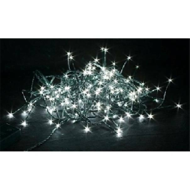 giocoplast natale giocoplast minilucciola natalizia 8 metri per esterno 192 led luce bianca fredda 14309665 - foto 1