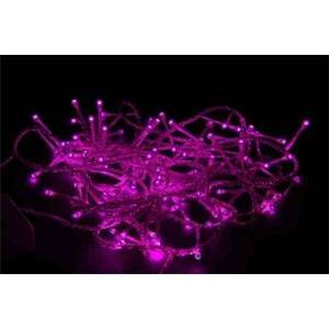 Giocoplast minilucciola natalizia 8 metri per esterno 192 led viola 14310437