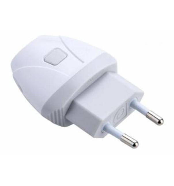 Torcia d'emergenza automatico anti black out Electraline 3 funzioni bianco - 58303 02