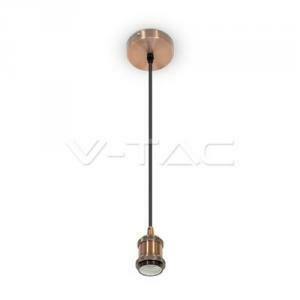 Sospensione a cavo colore bronzo attacco e27 3840