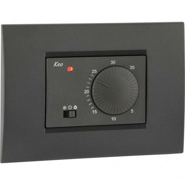 vemer vemer termostato keo-a elettronico a incasso con selettore vn171500 - foto 1