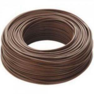 200 metri cavo unipolare cordina fs17 marrone sezione 1x1mmq marrone n071ma/b200 fs17-1ma/b200