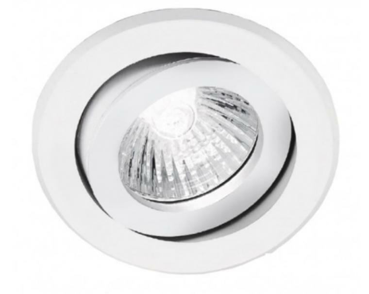 nobile illuminazione nobile faretto incasso mr16 8w colore bianco attacco gu10 9086/bi - foto 1