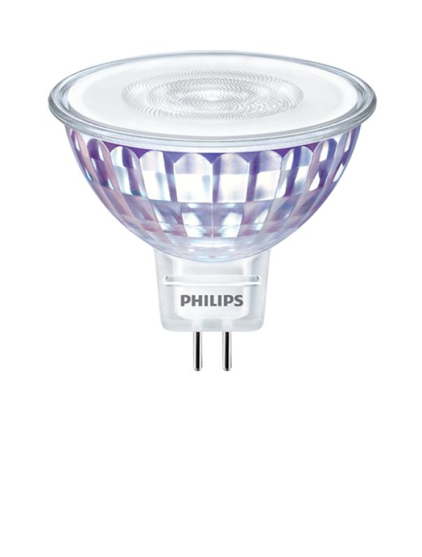 philips philips lampadina spot led 7-50w mr16 attacco gu5.3 luce calda 2700k 621 lumen clagu535082736 - foto 1
