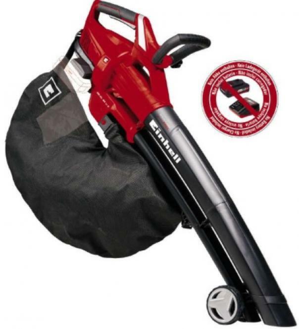 einhell einhell italia soffiatore/aspiratore per foglie a batteria ge-cl 36 li e 3433600 - foto 1