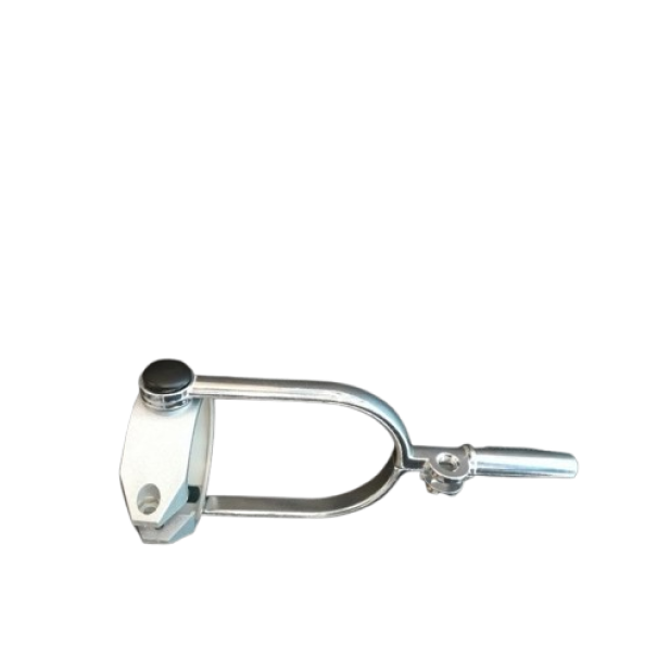 staffa forcella ricambio lampada Tolomeo Artemide argento vista laterale