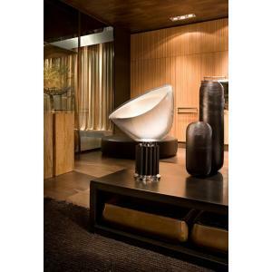 Taccia led colore nera 28w luce calda f6607030