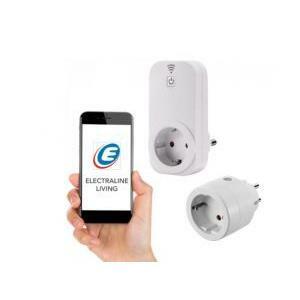 Wifi smart kit 2 prese schuko con controllo remoto wireless 48505