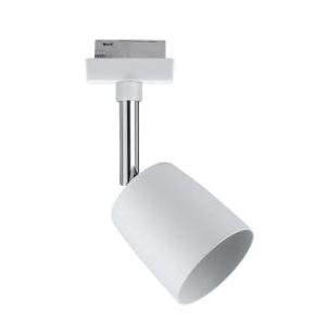 Faretto da binario  urail lampadine esclusa gu10 bianco-cromo -  95336