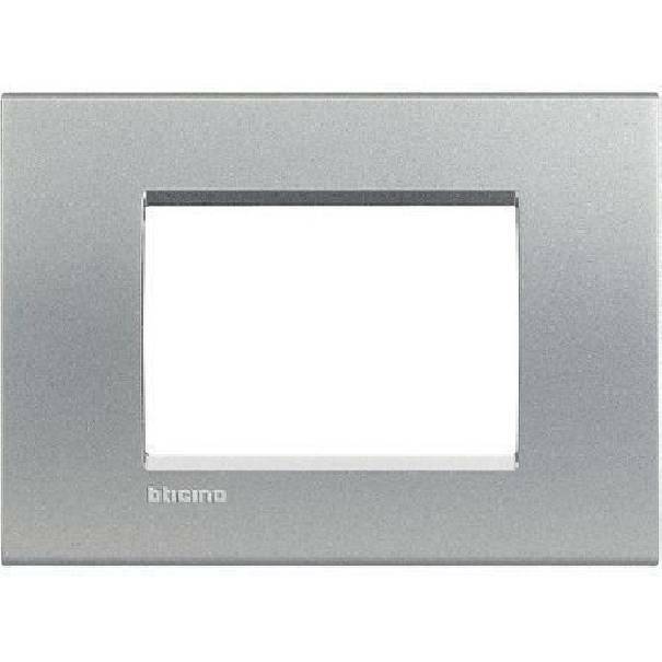 bticino bticino livinglight placca 3 moduli colore tech lna4803te - foto 1