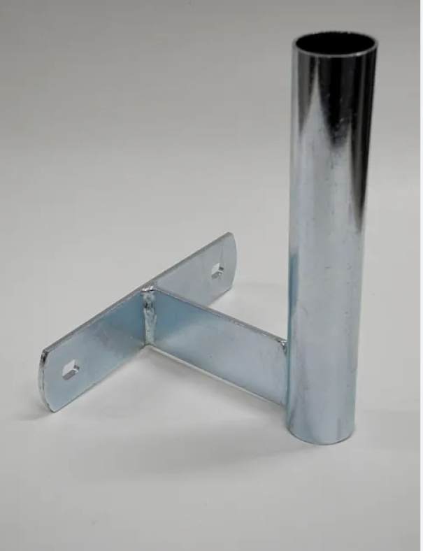 Supporto curvo a muro Dina Fava 170x40x4mm - AC3518MD 01