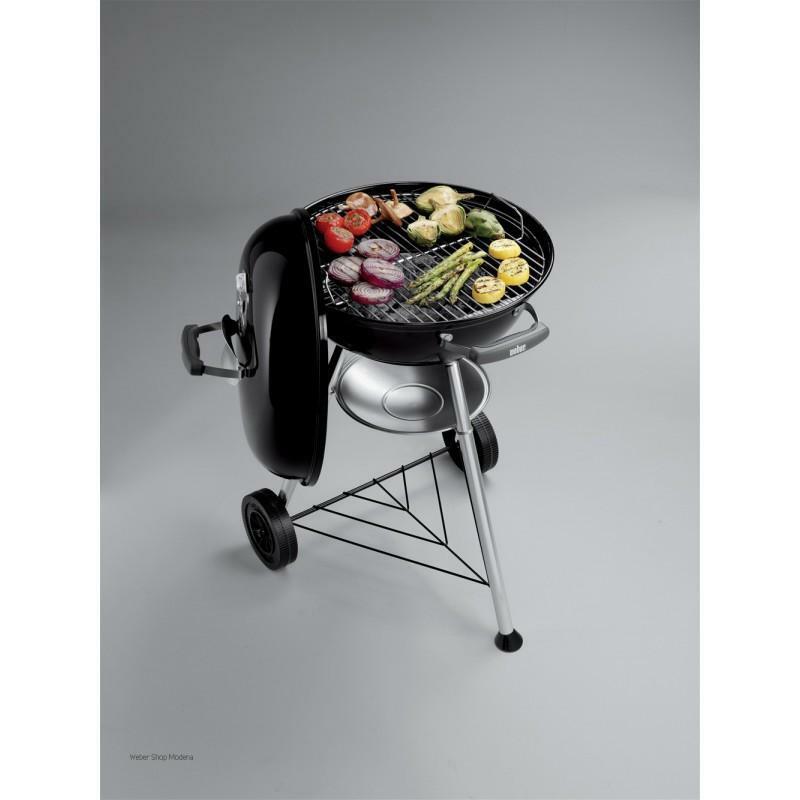 weber weber barbecue a carbone charcoal grill diametro  47 cm nero 1221004 - foto 2