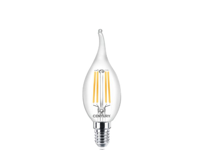 century century lampadina led incanto colpo di vento 4w attacco piccolo e14 luce naturale 4000k inm1c-041440bl2 - foto 1