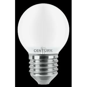 Lampadina led incanto saten mini globo sfera 4w attacco grande e27 luce calda 3000k insh1g-042730bl2