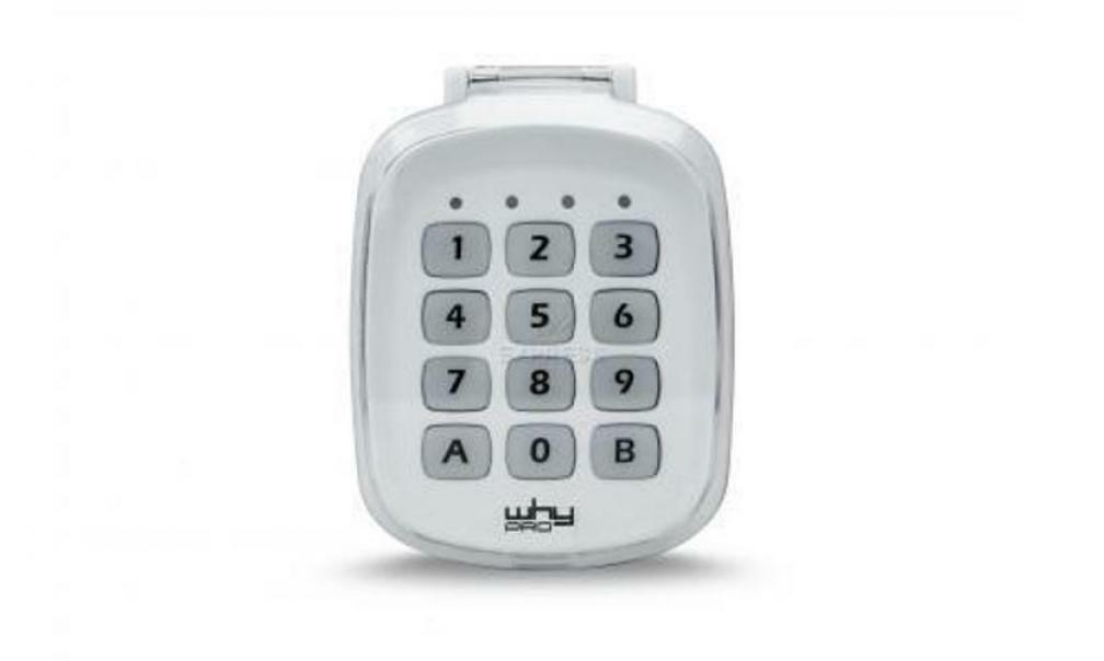 sicetech sicetech tastiera why-kp universale multifrequenza senza fili ad autoaaprendimento colore bianco 8991007 52360100 - foto 1