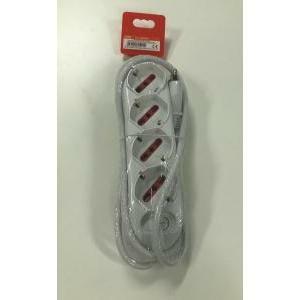 Materiale elettrico multipresa new 5 posti bianca serie emilia rs94005