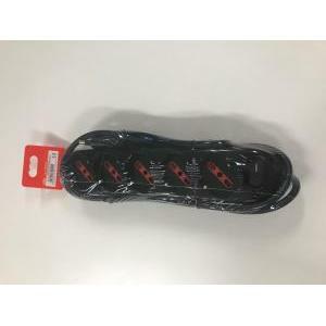 Materiale elettrico multipresa new 5 posti nera serie emilia rs94006