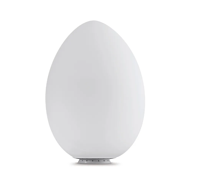 Lampada da tavolo Fontanaarte Uovo Grande 1x max 14W E27 bianco - F264610100BINE 01