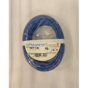 Cavo unipolare fs17  mfs171,5bl10-1,5mmq-10metri-blu