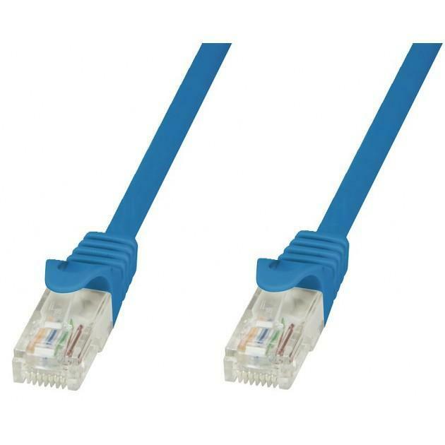 techly cavo rete utp categoria 6 blu 30cm 100808 - foto 1