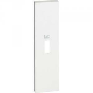 Living now cover caricatore usb 1 modulo bianco kw10c